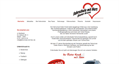 Desktop Screenshot of fahrschule-mit-herz.de